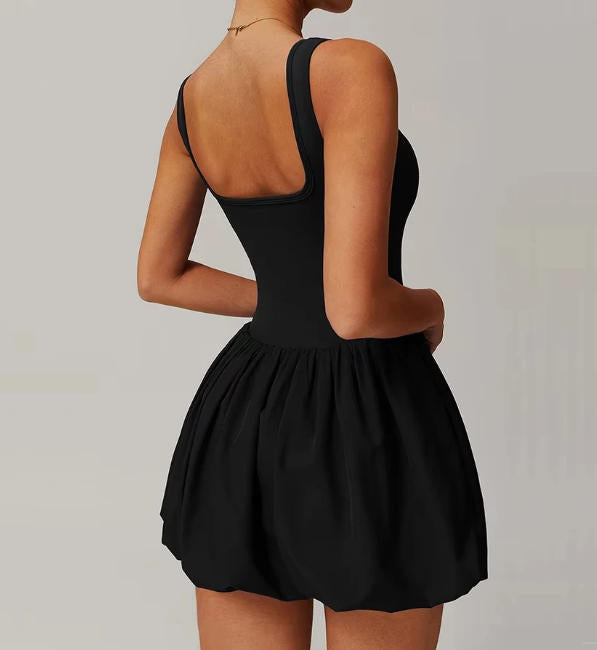 Yoga Jumpsuit Outdoor Running Fitness Tennis Skirt Workout Rompers Yoga Set