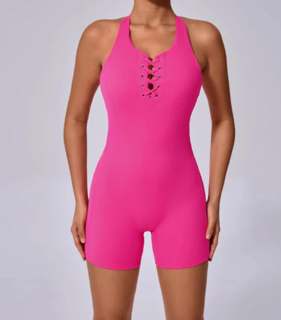 Yoga Bodysuit Women's Jumpsuits Yoga Set Gym Clothes Fitness Suit