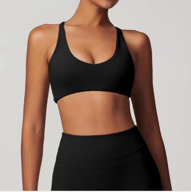 Women Fitness Bra Yoga Gym Push Up Workout Bra