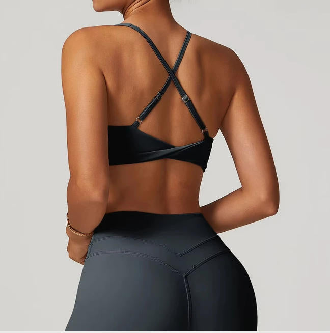 Women Fitness Bra Yoga Gym Push Up Workout Bra