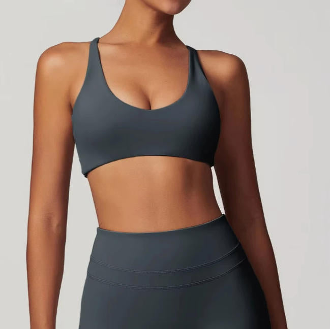 Women Fitness Bra Yoga Gym Push Up Workout Bra