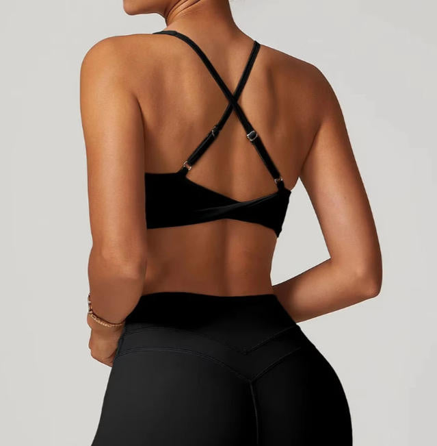 Women Fitness Bra Yoga Gym Push Up Workout Bra