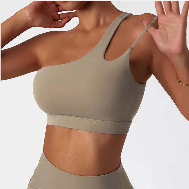 Women Sports Underwear Gym Top Stretch Pull Up Bra