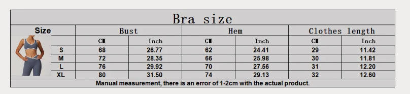 Women Gym Fitness Running Shockproof Yoga Bra