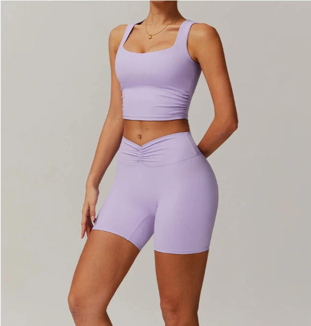 Yoga Shorts for Women High Elastic Gym Shorts Push Up Sports