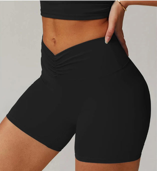 Yoga Shorts for Women High Elastic Gym Shorts Push Up Sports