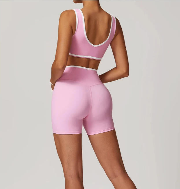 Women Yoga Shorts High Waist Workout Shorts Lift Butt Fitness Shorts