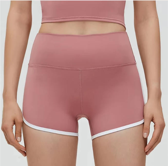 Yoga Shorts for Women Cycling Shorts High Waist Hip Lifting Sports Shorts