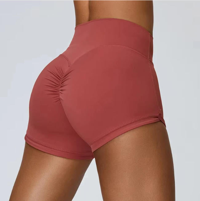 Women Yoga Shorts Buttock Lift Scrunch Fitness Shorts