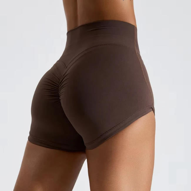 Women Yoga Shorts Buttock Lift Scrunch Fitness Shorts