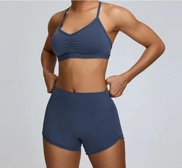 Women Yoga Shorts Buttock Lift Scrunch Fitness Shorts