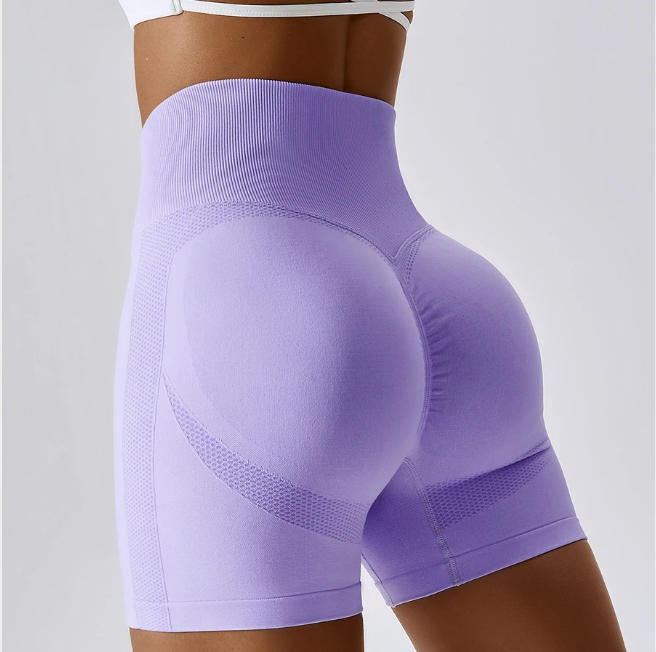 Seamless Shorts for Women Push Up Scrunch Butt Workout Shorts