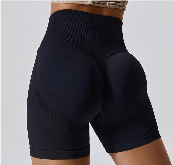 Seamless Shorts for Women Push Up Scrunch Butt Workout Shorts