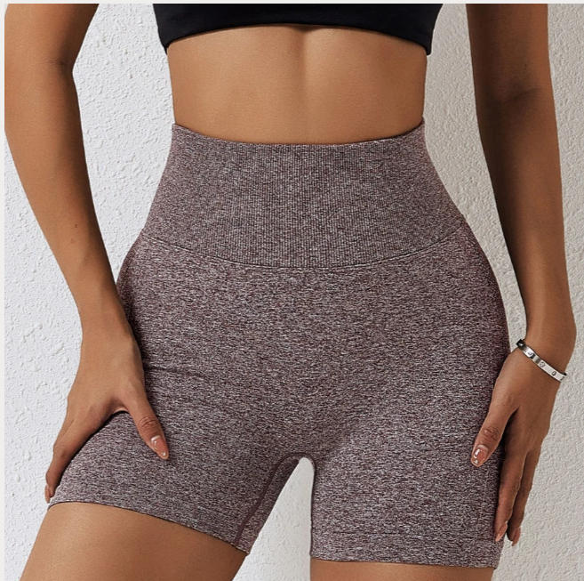 Seamless Shorts for Women Push Up Scrunch Butt Workout Shorts