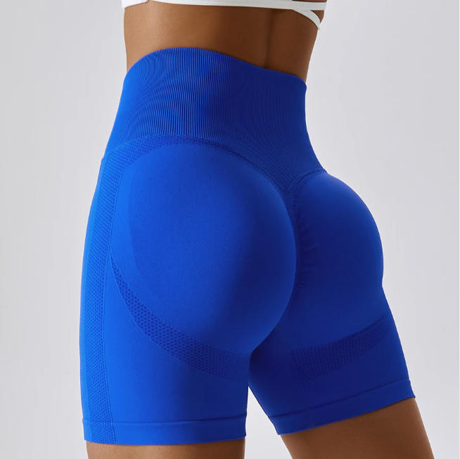 Seamless Shorts for Women Push Up Scrunch Butt Workout Shorts