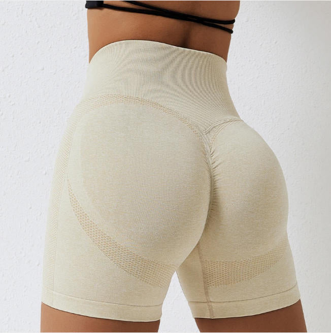 Seamless Shorts for Women Push Up Scrunch Butt Workout Shorts