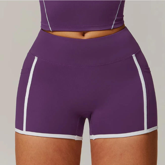 Summer Yoga Shorts Women Fitness Shorts Running Cycling Shorts