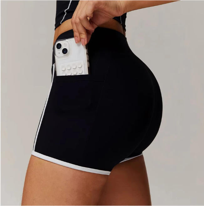 Summer Yoga Shorts Women Fitness Shorts Running Cycling Shorts