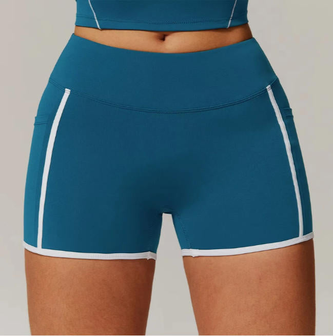 Summer Yoga Shorts Women Fitness Shorts Running Cycling Shorts