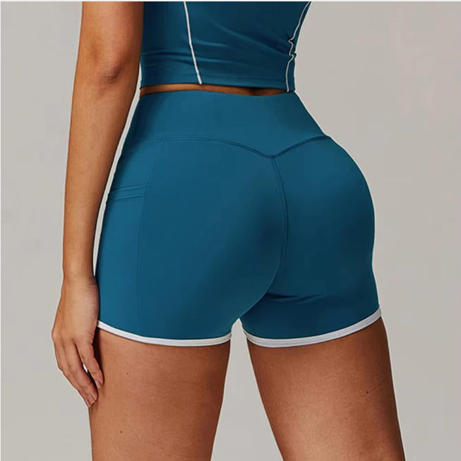 Summer Yoga Shorts Women Fitness Shorts Running Cycling Shorts