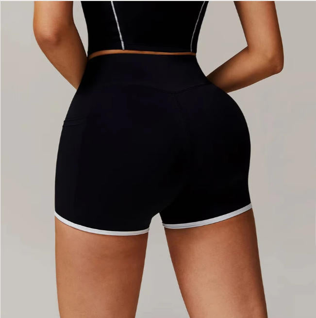 Summer Yoga Shorts Women Fitness Shorts Running Cycling Shorts
