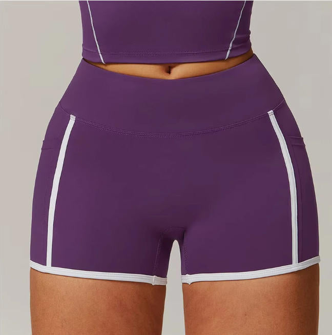 Summer Yoga Shorts Women Fitness Shorts Running Cycling Shorts