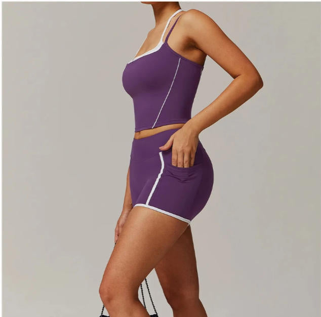 Summer Yoga Shorts Women Fitness Shorts Running Cycling Shorts