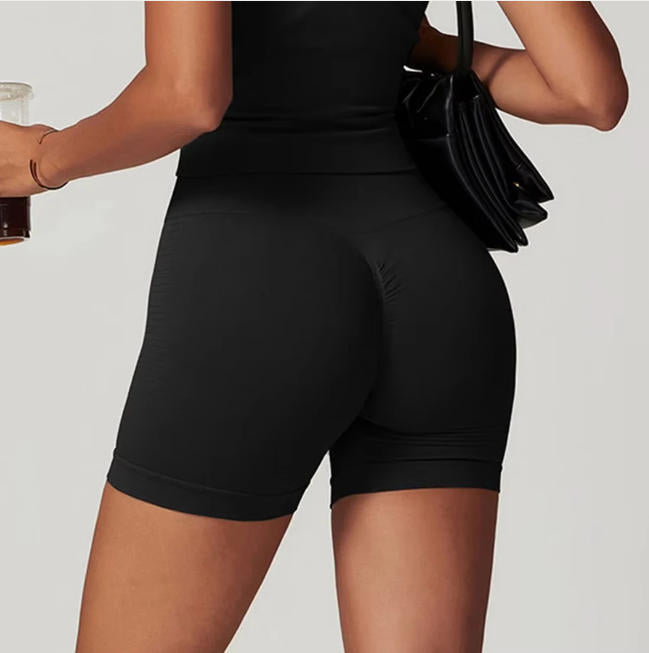 Yoga Shorts Women High Waist Workout Shorts Fitness Yoga Lift Butt