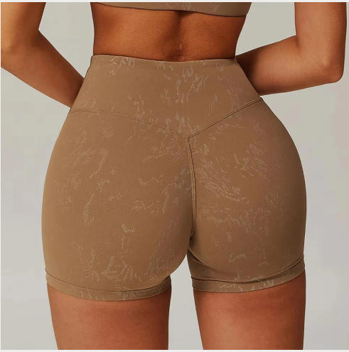 Printed Butt Lifting Push Up Gym Workout Compression Tight