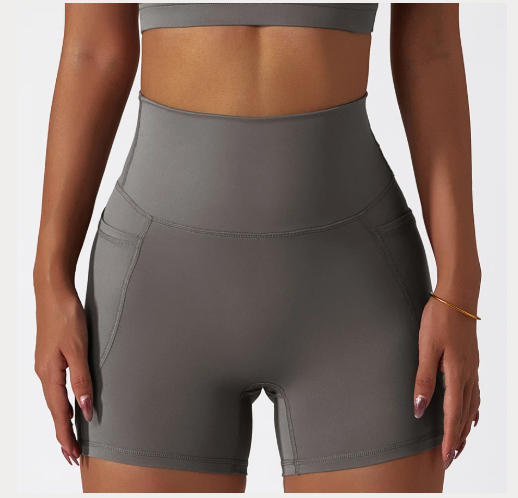 High Waist Yoga Shorts Women Gym Push Ups Hip Lift Pants