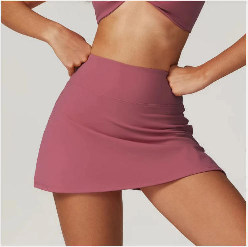 High-Waist Slim Yoga Sports Skirt