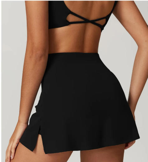 High-Waist Slim Yoga Sports Skirt