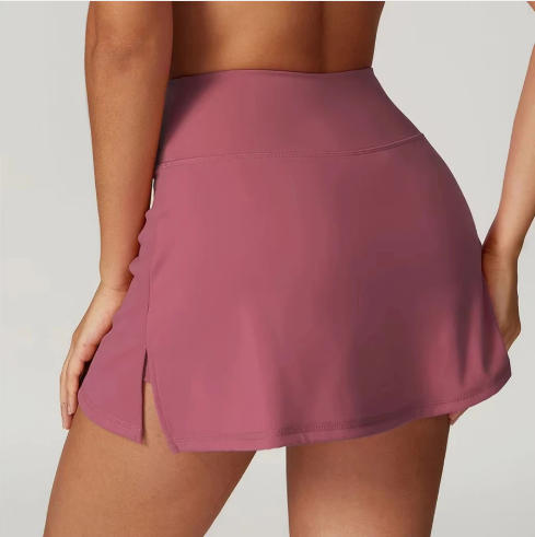 High-Waist Slim Yoga Sports Skirt