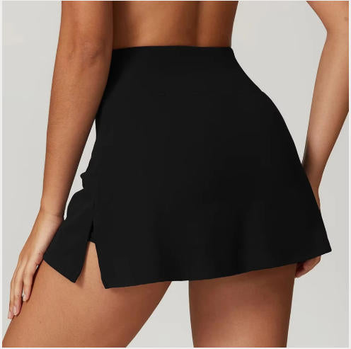 High-Waist Slim Yoga Sports Skirt