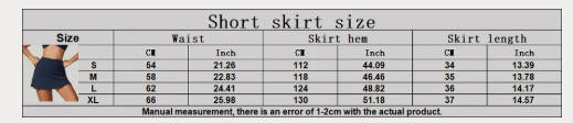 High-Waist Slim Yoga Sports Skirt